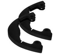 Healvian Protección para Snowboard y Patineta Protectores de Bordes Negros, Absorción de Impactos y Diseño Curvo para Movimiento