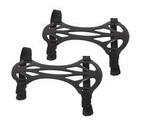 Healvian Protector de Brazo Ajustable para Práctica de Tiro, 2 Piezas Negras, Guardabrazos de Alta Elasticidad para Práctica Juvenil y Adultos, Accesorios de Tiro Protección y Comodidad