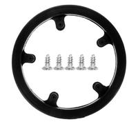 Healvian Protector de Plato de Bicicleta de 40 Dientes Accesorio Tornillos Plástico Duradero para Bicicletas de Piñón Fijo en Rutas de Montaña y Ciudad