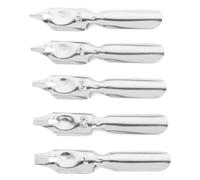 Healvian Puntas de Acero para Pluma de Inmersión, 5 Piezas (1 2 3 4 5), Repuestos para Caligrafía y Dibujo, Ideales para Práctica Artística y Escritura Uniforme