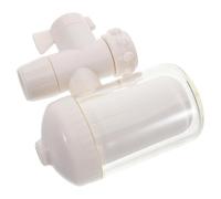 Healvian Purificador de Agua para Grifo de Cocina y Baño Filtro de Plástico Blanco, Instalación Fácil y Uso Versátil para Agua Potable Segura Hogar