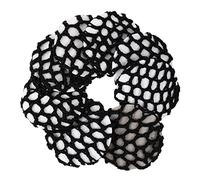 Healvian Redecilla Invisible de Ballet 8 Piezas Tocado Elástico para Bailarinas Accesorio de Danza Transpirable para Escuelas de Color Negro