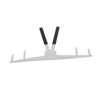 Healvian Regla Para Cejas Herramientas De Cejas Para Forma Regla De Plantillas De a De Mapeo De Herramienta De Plantilla De Ceja Acero Inoxidable Silver