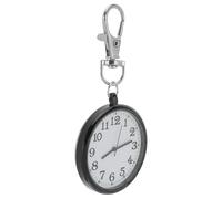 Healvian Reloj de Bolsillo Moderno Fácil de Leer y Portátil Acero Inoxidable y Vidrio para Enfermeras Adecuado para Estudiantes de Enfermería y Exámenes Médicos
