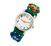 Healvian Reloj De Dibujos Animados Diseño De Cangrejos Reloj Digital Elegante Niño Resistente Al Agua
