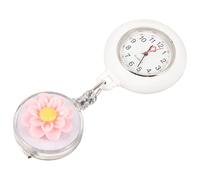 Healvian Reloj de Retráctil con Clip Reloj de Bolsillo Práctico para Mujeres y Médicos Accesorio Durable y Portátil para Enfermería para Trabajo