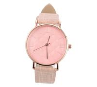 Healvian Reloj Esfera con Números Clásicos para Mujer Correa de Imitación Cuero, Acero Inoxidable, Diseño Delgado y Práctico para Trabajo y Deporte, 23.5X4X1 CM
