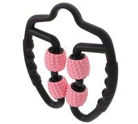 Healvian Rodillo De Masaje Relajante De Musculatura Para Piernas y Brazos Fitness Roller Para Uso Diario Casa Color Rosa Mango Aleatorio