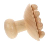 Healvian Rodillo Manual de Masaje de Madera para Acupresión Corporal Portátil y Ergonómico Masajeador Práctico para Hogar y Ejercicio Masajeador de Puntos Clave para Relajación y Bienestar