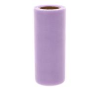 Healvian Rollo de Tela de Tul en Malla 6 Pulgadas X 25 Yardas Color Lila Claro para Falda de Tul DIY Decoración de Boda y Manualidades para Fiestas y Costura