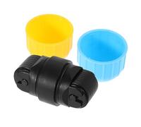 Healvian Sello de Rodillo para Pentagramas de 5 y 6 Líneas Sello de Música de Plástico en Colores Amarillo y Azul Herramienta para Profesores de Música y Estudiantes para Notas y Acordes