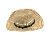 Healvian Sombrero de Artesanal de ala Ancha para Hombre Sombrero Transpirable para Pesca Playa Senderismo y Trabajo Agrícola al Aire Protección Solar Verano