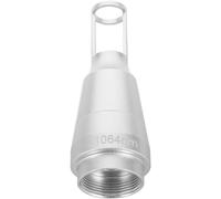 Healvian Sonda para Lavado de Cejas Metálica 7 X 2,8 Cm para Máquina de Enhebrado, Cabezal de Eliminación de Solución Salina, Accesorio Profesional para Salones de Belleza y Depilación