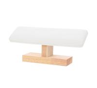 Healvian Soporte de Exhibición de Joyas de Madera y Cuero para Pulseras y Relojes Organizador Práctico y Duradero para Mostrar Brazaletes Masculinos y Femeninos para Mostradores y Vitrinas