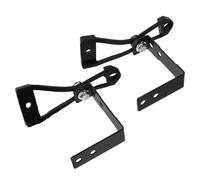 Healvian Soporte de Montaje de Bomba para Calentador de Estacionamiento Automático Base Antivibración de Goma Negra Kit 2 Piezas Resistente a Altas Temperaturas Accesorio para Vehículo