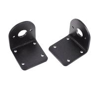 Healvian Soporte Fijación Firme y Resistente al Óxido de Motorreductor de 2 Piezas en Aleación de Aluminio para Montaje Horizontal de Motores Pequeños