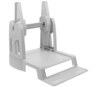 Healvian Soporte Manual para Papel de Etiquetas de Impresora Térmica Soporte de Plástico Resistente para Rollos Grandes Accesorio para Organización Oficina y Logística