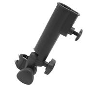Healvian Soporte Material Paraguas de Golf para Accesorio Carrito Fácil de Instalar Altura Ajustable y Plástico Redondeado para Manillar en Carritos