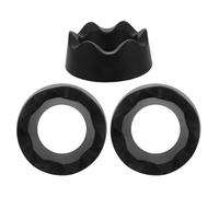 Healvian Soporte para Balones Deportivos 3 Piezas Base Hexagonal Negra Compatible Baloncesto Fútbol y Voleibol Expositor Compacto para Organización y Exhibición en Hogar o Gimnasio