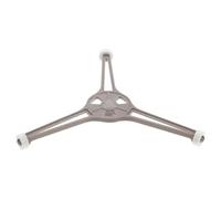 Healvian Soporte para Plato Giratorio de Microondas Ruedas Giratorias de 16 MM, Base Firme y Montaje sin Herramientas para Uso en Cocina