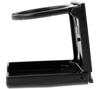 Healvian Soporte para Tazas de Mesa de Futbolín Negro Soporte Práctico para Bebidas Estante Portátil para Almacenamiento de Tazas Escritorio Compatible Bordes de Mesa Adecuado para