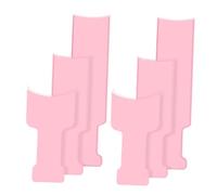 Healvian Tabla De Coloración Del Cabello y Tablero De Teñido 6 Piezas Tamaño Pequeño y Mediano De Plástico Resistente Para Estilistas Profesionales Herramientas De Colorista Uso En Salones De Belleza