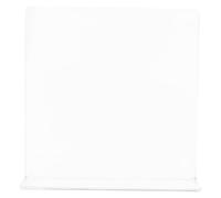 Healvian Tablero Inclinado Acrílico 5 MM 27X27X6 CM Transparente para Dibujo y Escritura, Soporte Multifuncional para Pintura, Lectura y Exhibición en Escritorio, Adecuado para Arte y