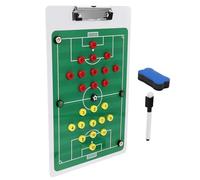 Healvian Tablero Táctico de Fútbol Magnético de Pvc, Tablero de Entrenamiento y Partido para Entrenador, Pizarra para Tácticas, Resistente al Agua, Accesorio Deportivo para Color Aleatorio