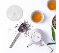 Healvian Tapa Reemplazable para Tetera de Cerámica Acabado Fino y Limpieza Sencilla, Cubierta para Taza de Té, Adecuado para Preparar y Conservar el Aroma en Reuniones y Hogar