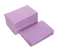 Healvian Tapete Desechable Para Mesa De Manicura 50 Unidades Tamaño Estándar Papel Absorbente Morado Para Salón De Uñas Uso Profesional Limpieza y Protección Del Espacio De Trabajo