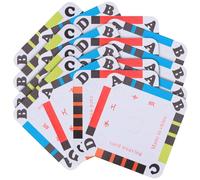 Healvian Tarjetas para Tejer de Cartón Grueso para Telar 100 Piezas para Manualidades DIY y Bandas Uniformes