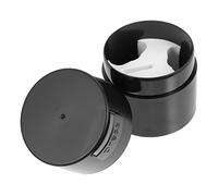 Healvian Tarro Ligero y Resistente Humedad para Pegamento de Pestañas de Almacenamiento Cierre Hermético Negro, Material Pp y Pva para Uso en Viajes Casa