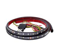 Healvian Tira de Luces LED para Coches y Remolques, Luz de Freno Trasera y Luz Direccional, Fácil Instalación Silicona Autoadhesiva Tipo 2835smd