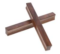 Healvian Tiradores de Madera para Muebles 2piezas Estructura Simple y Acabado Elegante, Compatibles Armarios y Cajones de Estilo Moderno y Minimalista