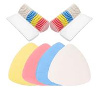 Healvian Tiza de Sastre Triangular de Colores, 30 Piezas para Coser Ropa, Marcadores de Costura Profesionales para Tela, Herramienta de Costura Esencial para Proyectos de Color Aleatorio