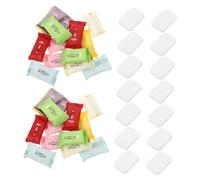 Healvian Toallas Desechables Comprimidas De Algodón 70 Unidades Tamaño Grande Gruesas Para Viajes Camping Limpieza Facial Portátil Multicolor Pack Compacto