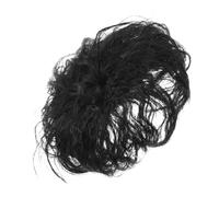 Healvian Toppers De Cabello Rizado De Cabello Invisibles Con Flequillo Clip-in Para Mujeres y Aumento De Volumen Natural