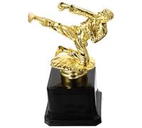 Healvian Trofeo de Competición Infantil de Movimientos Marciales Tamaño Pequeño Plástico Duradero Decoración para Ceremonia de Entrega de Premios y Fiesta Escolar
