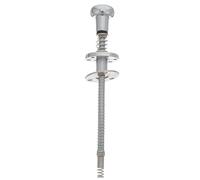 Healvian Varilla de Resorte con Cabezal de Hongo Plateado, Palanca Metálica de Reemplazo para Máquina de Pinball Arcade, 190 Mm, Compatible con Máquinas de Juegos Retro, Mecanismo