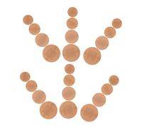 Healvian Vendajes de Tela Elásticos para Dedos y Nudillos 160 Unidades Grandes Transpirables Marrón para Cuidado de Heridas Uso Deportivo y Familiar Protección Flexible para Ampollas