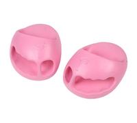 Healvian Zapatos de Masaje Antideslizantes de Yoga para Mujer, Zapatillas Efecto Especial para Pilates, Media Palma, Color Rosa, Calzado para Corrección Postural y Ejercicio Interior