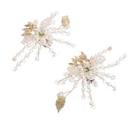 Healvian Zapatos De Novia Clips Decorativos Hebillas De Flores Extraíbles Para Tacones Altos Adornos De Imitación Para Decoración De Zapatos De Boda Para Eventos De Matrimonio