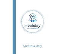 Healyday Travel Notebook | Holiday Journal with Quotes on the Italian & Sardinian Art of Living Well | Hardcover, 104 Pages
