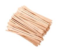 HEANUJJ 100 Varitas de Cera de Madera Ovaladas para Depilación Corporal y Nasal Aplicadores Suaves sin Rebabas Paquete de 100 Unidades para Cuidado Personal y Salón de Belleza