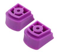 HEANUJJ 2 Piezas Bloques de Freno de Goma Antideslizantes para Patines de Ruedas Tapones de Punta Compatibles con Patines en Línea y Patines de Ruedas Accesorios de Repuesto para Mejora