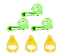 HEANUJJ 6 Piezas Herramienta de Corte para Globos de Látex Diseño Compacto y Ligero, Accesorio Adecuado para Decoración en Fiestas de Cumpleaños y Color Aleatorio Varios estilos