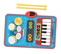 HEANUJJ Alfombra Musical Piano y Tambor para Tapete Educativo Suelo Juguete Interactivo para Coordinar Manos y Pies Fácil Limpieza y Regalo Infantil para Bebés y Pequeños