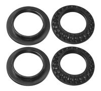 HEANUJJ Anillos de Retención para Portalámparas E27 y E26 en Negro, Accesorios para Montaje de Pantallas de Lámparas de Pie y Colgantes, Juego de 4 Piezas