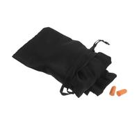 HEANUJJ Antifaz para Dormir Negro con Diadema Ajustable y Tela Transpirable, Máscara para Ojos con Bloqueo de Luz y Tapones Insonorizados, Set con Bolsa de Viaje para Descanso y Siesta