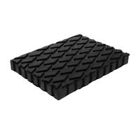 HEANUJJ Bloque de Goma para Gato de Coche Bloque Elevador de Coche Negro 6.3x4.7x0.8 Pulgadas Soporte Estable y Mejor Tracción y Vehículo Taller